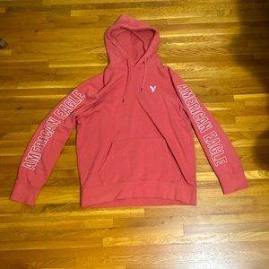 American Eagle Hoodie. Salmon color